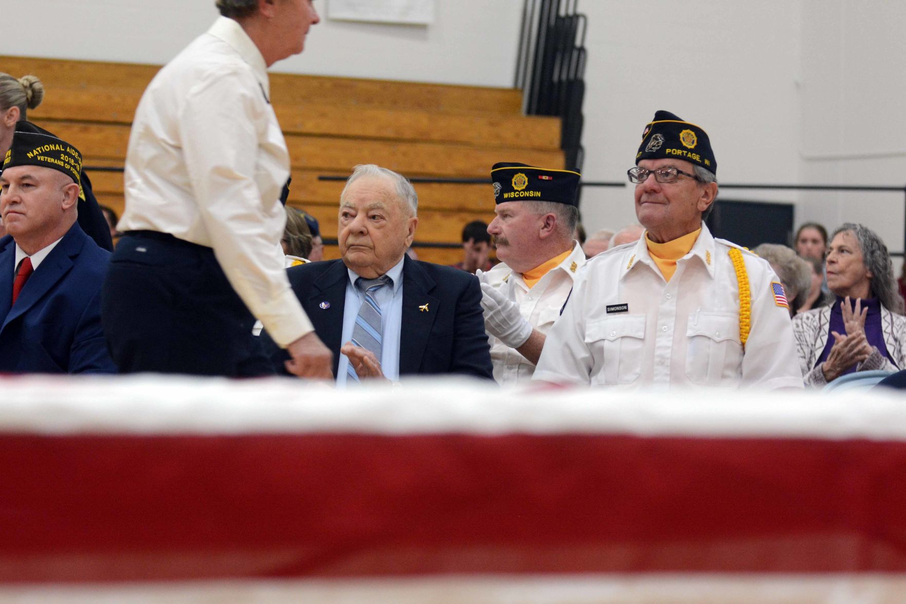 Portage High School Veterans Day ceremony 2019